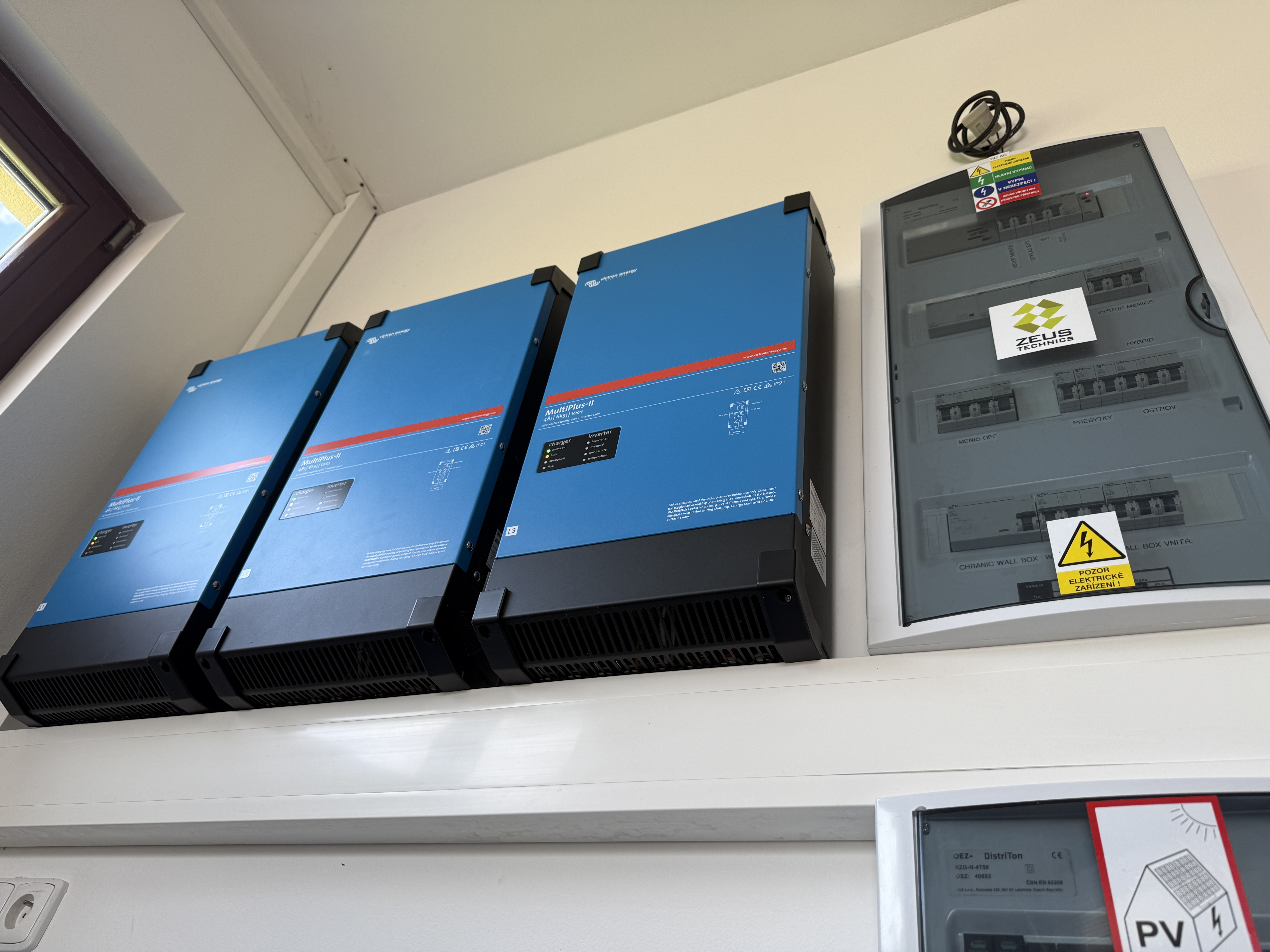 Detail technologie Victron Energy
