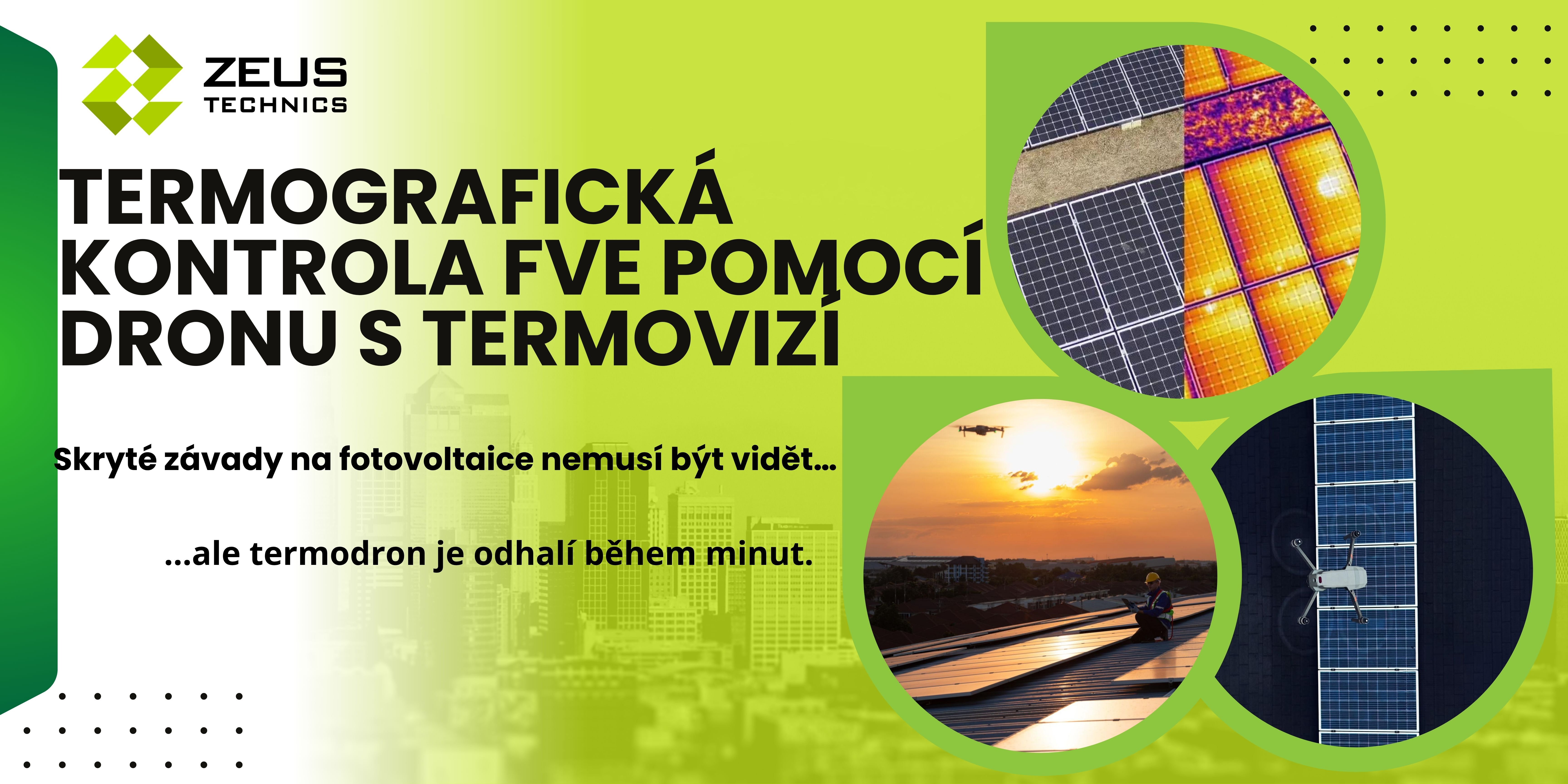 Termografická kontrola fotovoltaiky: proč je důležitá a co dokáže odhalit