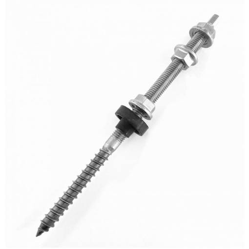 Šroub M10x200 s dvojitým závitem