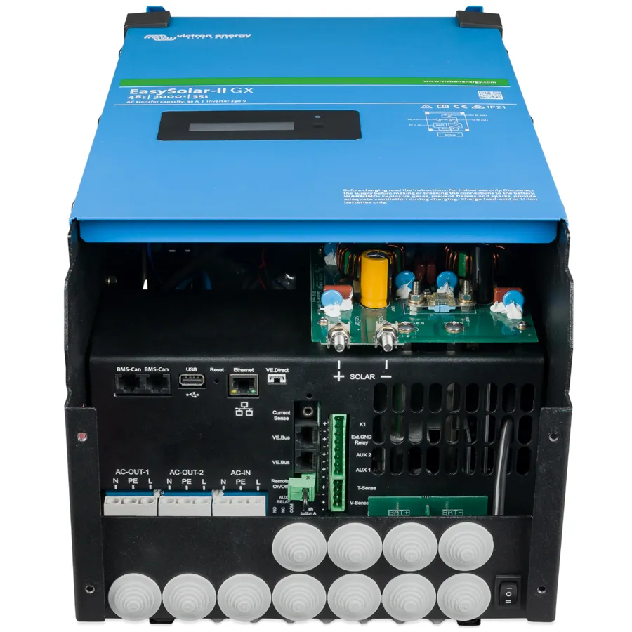 Hybridní solární jednotka EasySolar-II 48/5000/70-50 MPPT 250/100 GX