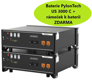 Baterie PylonTech US 3000 C + rámeček k baterii zdarma