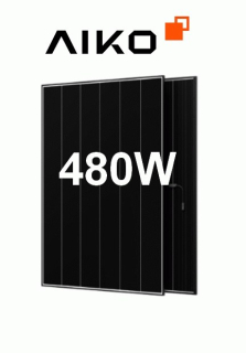 Panel Aiko Neostar 3P+ AIKO-A480-MCE54Dw, dual glass